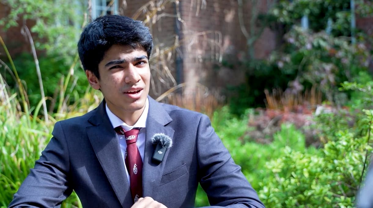 WATCH: Life at Bromsgrove School - Interview with Agneya, one of our boarders from India